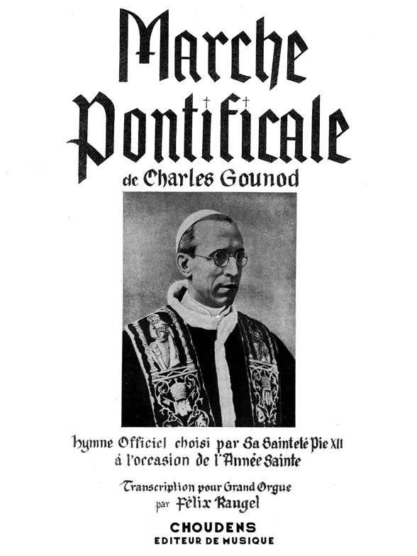 GOUNOD MARCHE PONTIFICALE GRAND ORGUE
