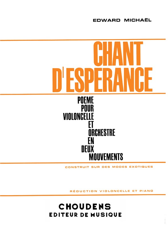 MICHAEL CHANT D'ESPERANCE VLC/PF