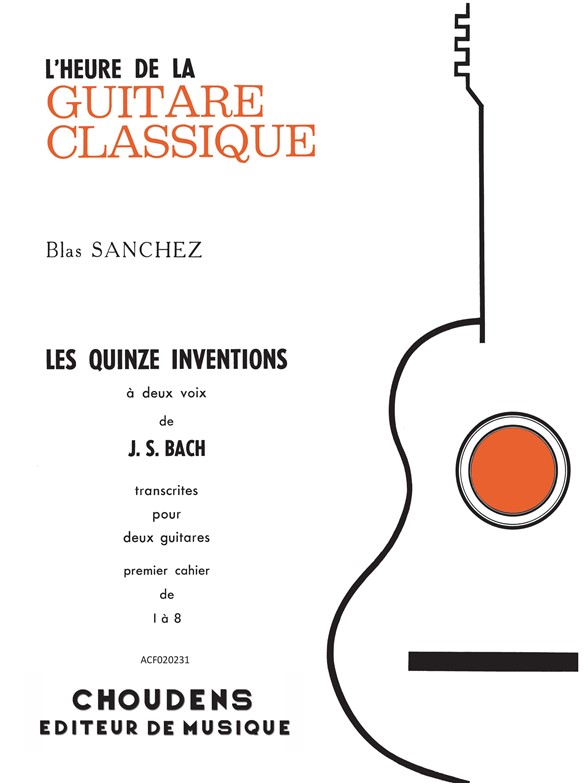 BACH 15 INVENTIONS À 2 VOIX GUITARE (2)