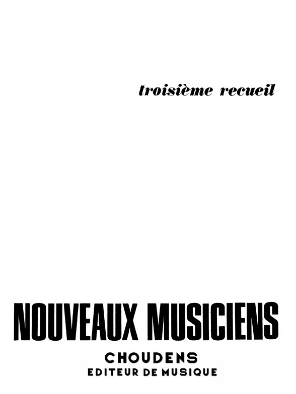 DESCAVES NOUVEAUX MUSICIENS (LES) PIANO