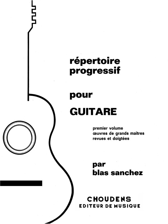 SANCHEZ RÉPERTOIRE PROGRESSIF GUITARE