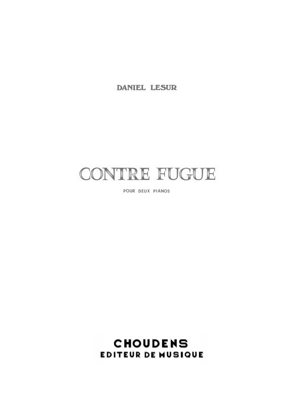 DANIEL-LESUR CONTRE-FUGUE PIANO (2)
