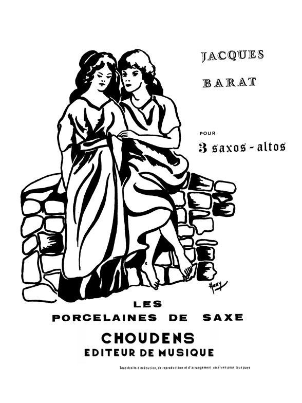 BARAT PORCELAINES DE SAXE (LES) SAXOPHONE (3)