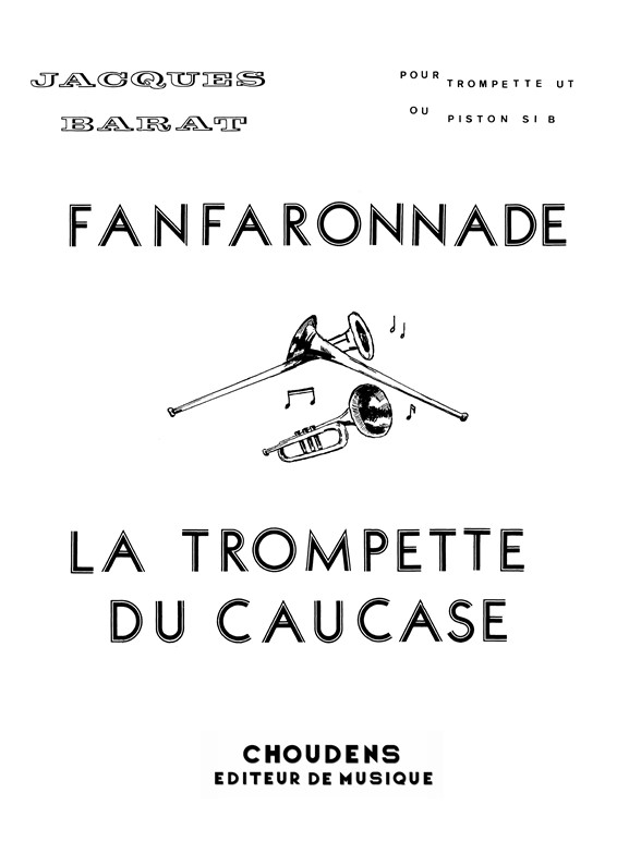 BARAT FANFARONNADE TROMPETTE OU PISTON ET PIANO