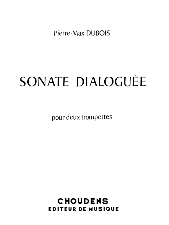 DUBOIS SONATE DIALOGUÉE TROMPETTE (2)