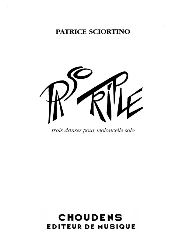 SCIORTINO PASO TRIPLE VIOLONCELLE