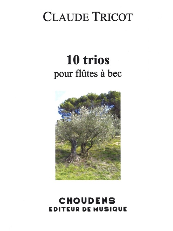 TRICOT 10 TRIOS POUR FLÛTES À BEC FLÛTE À BEC (3)