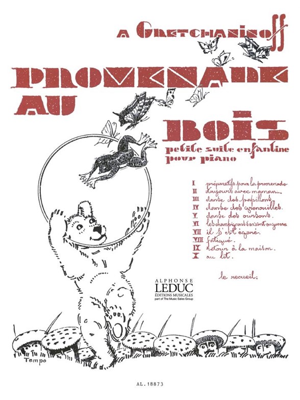 Aleksandr Tikhonovich Gretchaninov: Promenade au Bois Op.143, Petite Suite enfantine (Piano solo)