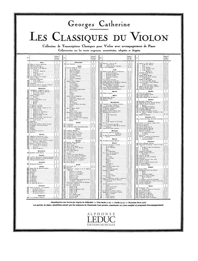 Frédéric François Chopin: Prélude No.13 (Classiques No.296) (Violin & Piano)