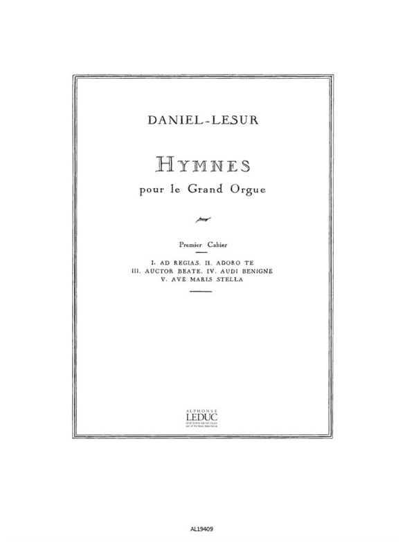 J.Y. Daniel-Lesur: Hymnes Vol.1 (Organ)
