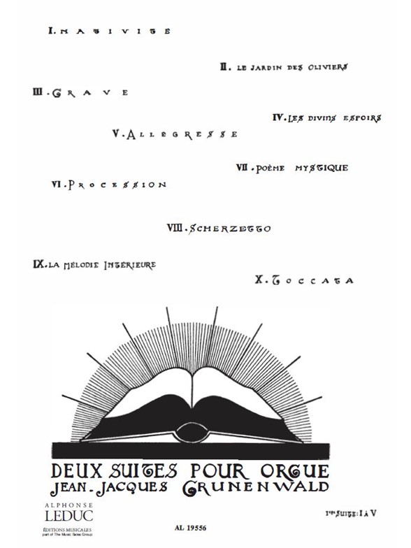Jean-Jacques Grünenwald: Suite No.1 (Organ)