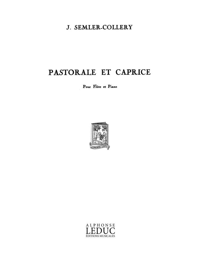 Jules Semler-Collery: Pastorale et Caprice (Flute & Piano)