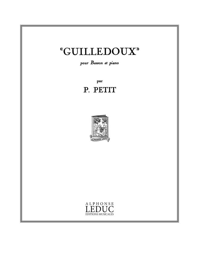 Pierre Petit: Guilledou (Bassoon & Piano)