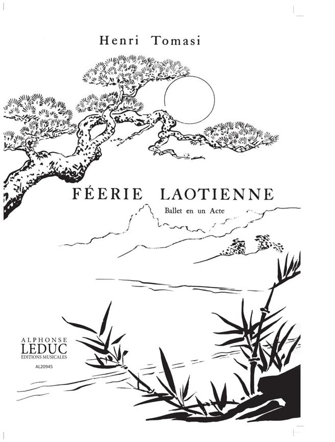 Tomasi Henri Feerie Laotienne Bl795 Piano Book