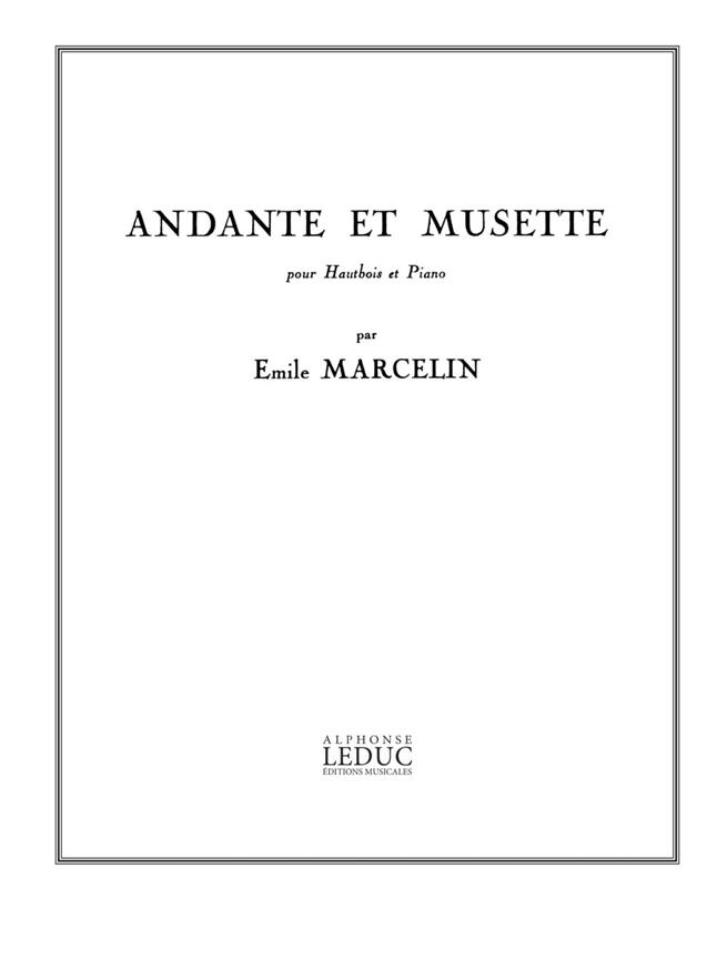 Emile Marcelin: Andante et Musette (Oboe & Piano)