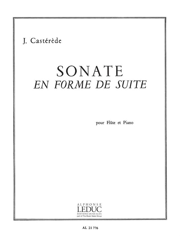 Jacques Castérède: Sonate en Forme de Suite (Flute & Piano)