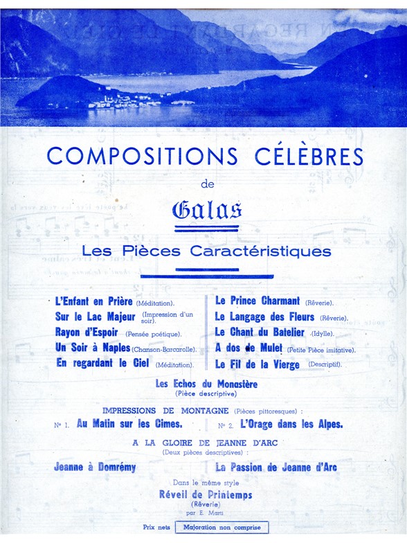 Marie-Cécile Galos: En Regardent le Ciel (Piano solo)