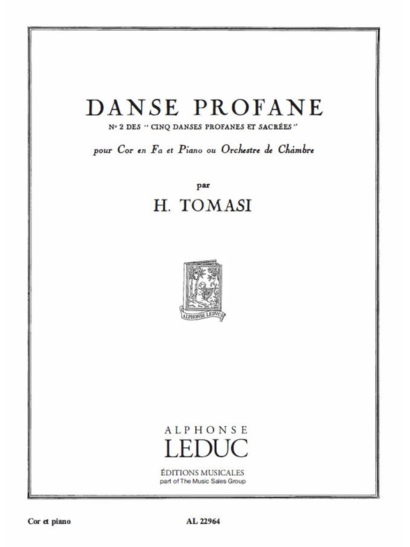 Henri Tomasi: Danse profane (Horn & Piano)