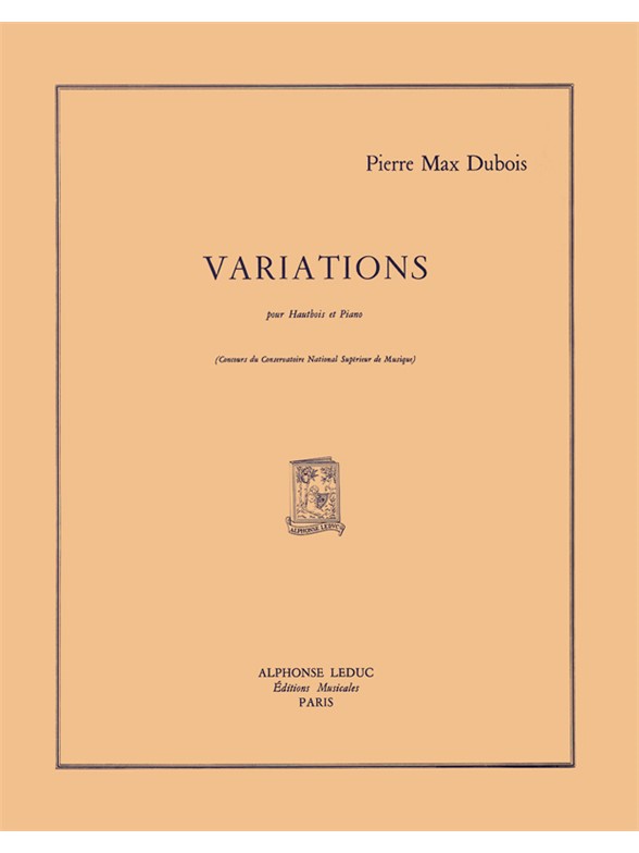 Pierre Max Dubois: Variations (Oboe & Piano)