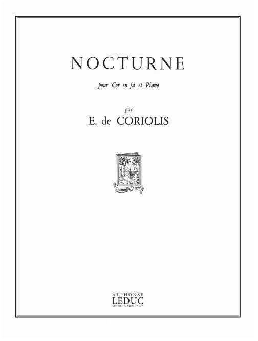 Emmanuel de Coriolis: Nocturne (Horn & Piano)