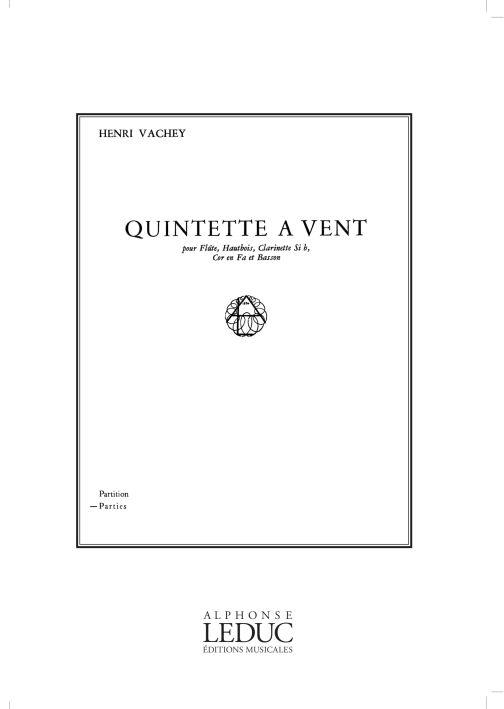 Henri Vachey: Quintette à Vent (Quintet-Wind)