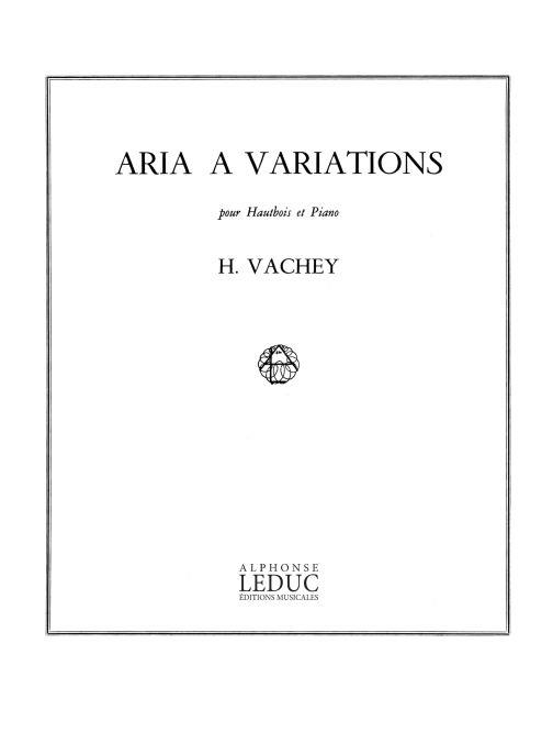 Henri Vachey: Aria a Variations (Oboe & Piano)