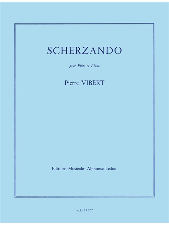 Pierre Vibert: Scherzando (Flute & Piano)