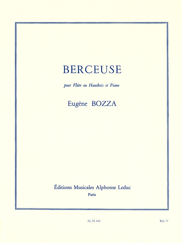 Eugène Bozza: Berceuse (Flute & Piano)