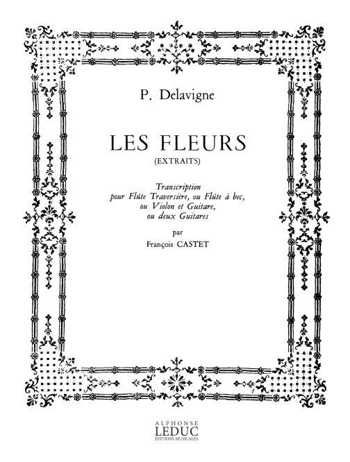 Philibert de la Vigne: Les Fleurs (Flute & Guitar)