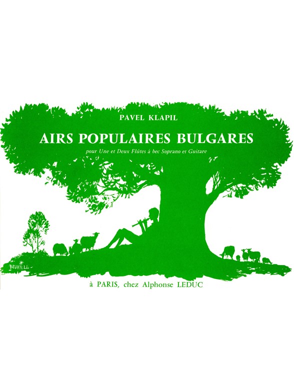 Pavel Klapil: Airs populaires bulgares (Recorder & Guitar)