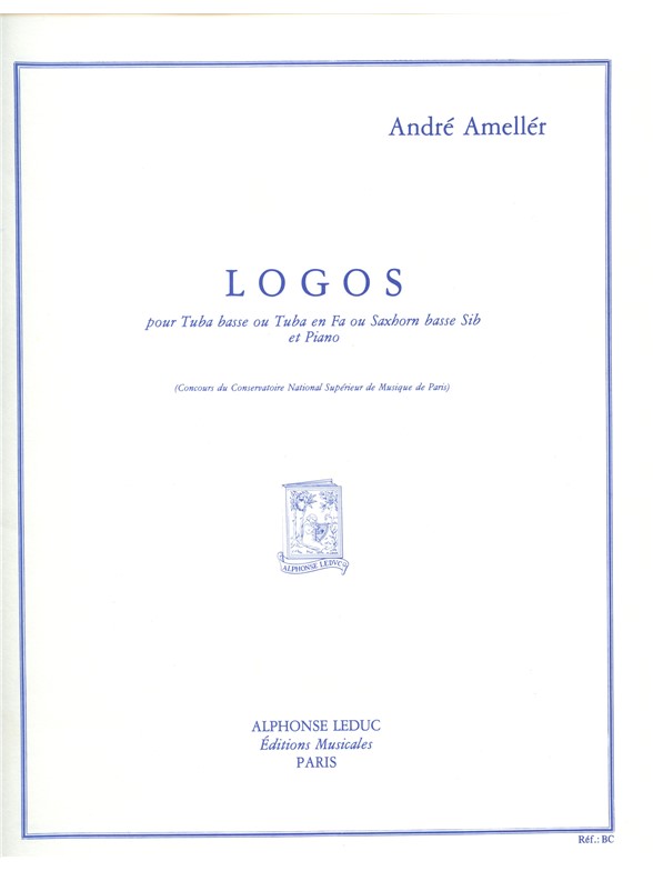André Amellér: Logos Op.293 (Tuba & Piano)