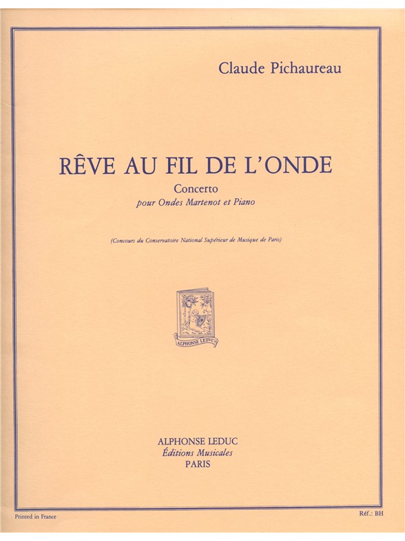 Claude Pichaureau: Rêverie au Fil de l'Onde (Ondes Martenot solo)