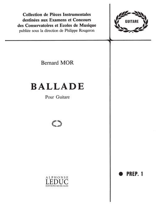 Bernard Mor: Ballade (Guitar solo)