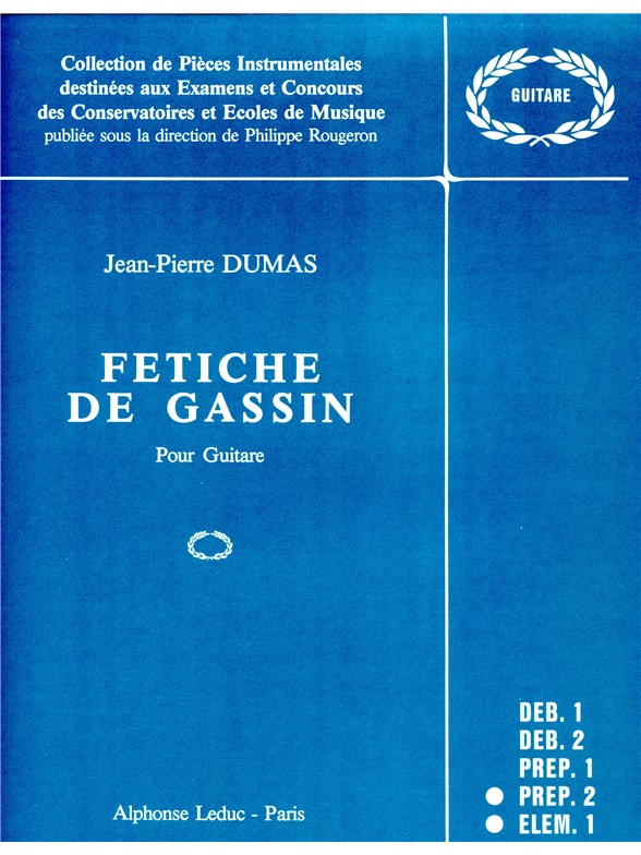 Louis Dumas: Fétiche de Gassin (Guitar solo)
