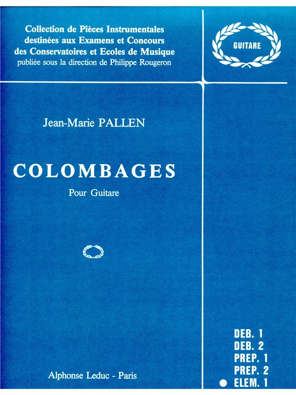 Jean-Marie Pallen: Colombages (Guitar solo)