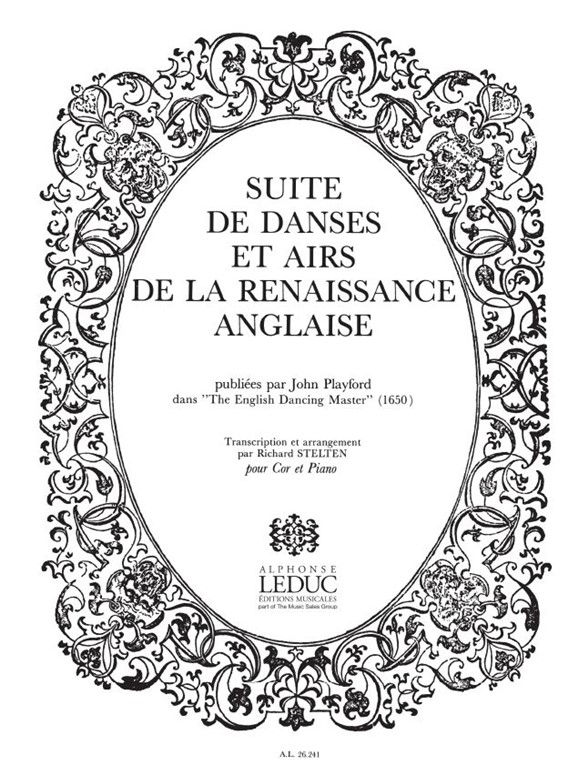 John Playford: Suite de Danses et Airs de la Renaissance anglaise (Horn & Piano)