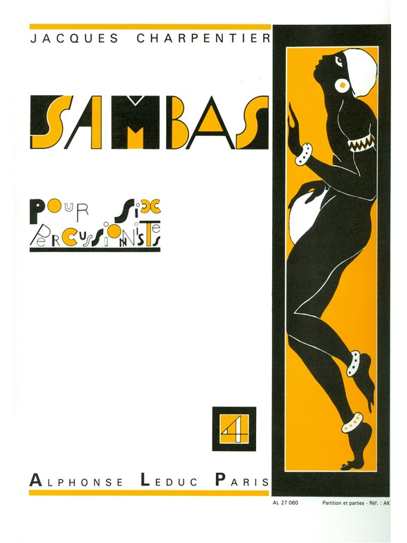 Jacques Charpentier: Sambas pour 6 Percussionistes No.4 (Percussion Ensemble)