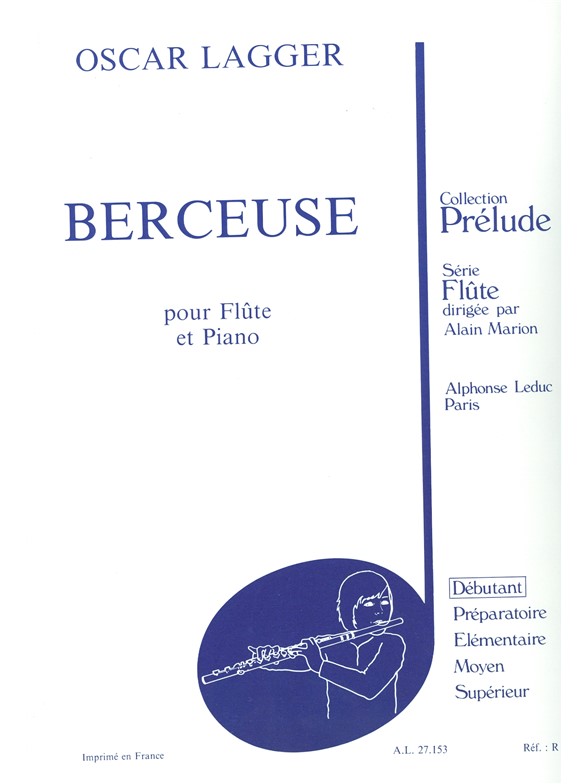 Oscar Lagger: Berceuse (Flute & Piano)