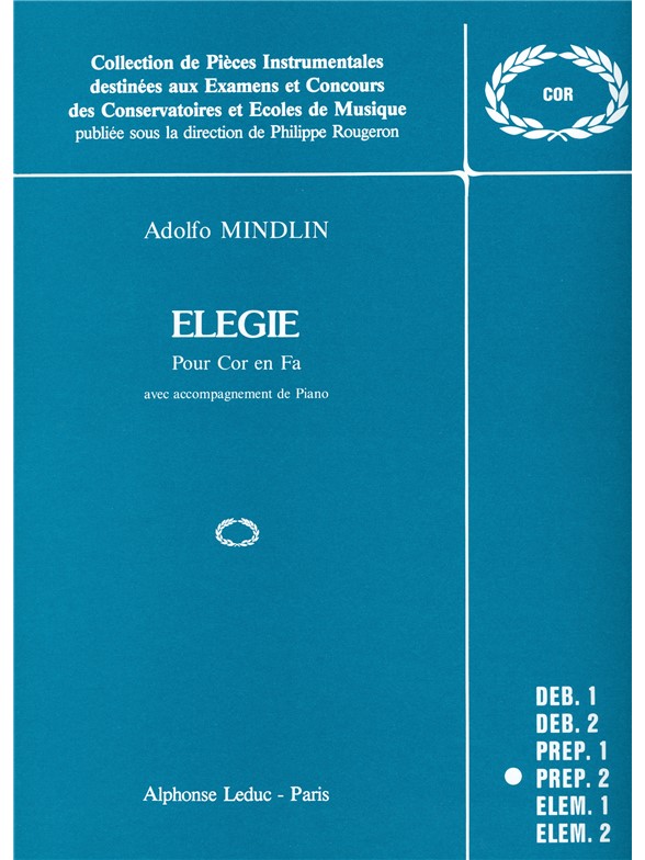 Elegy Fhn/Pno