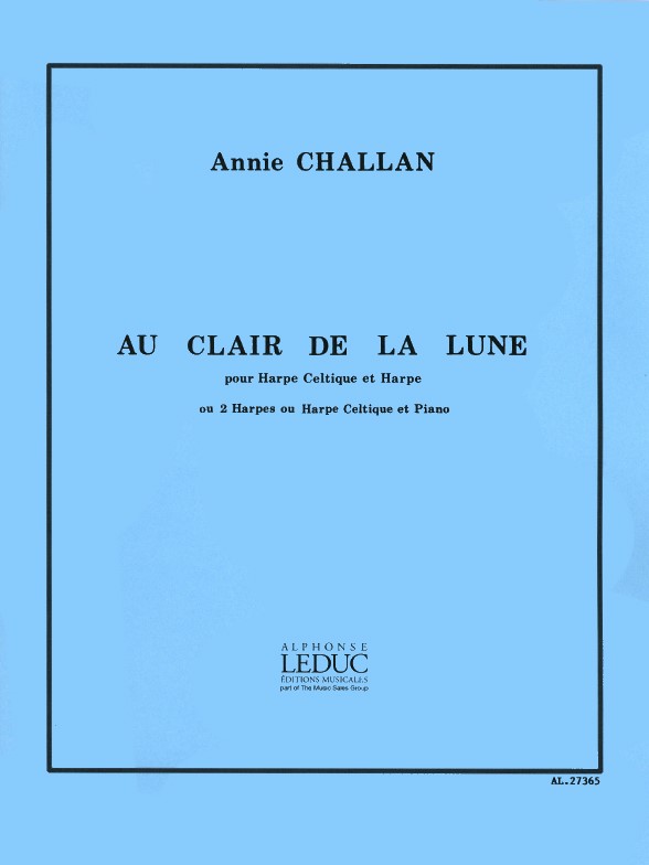 Annie Challan: Au Clair de Lune (Harps 2)