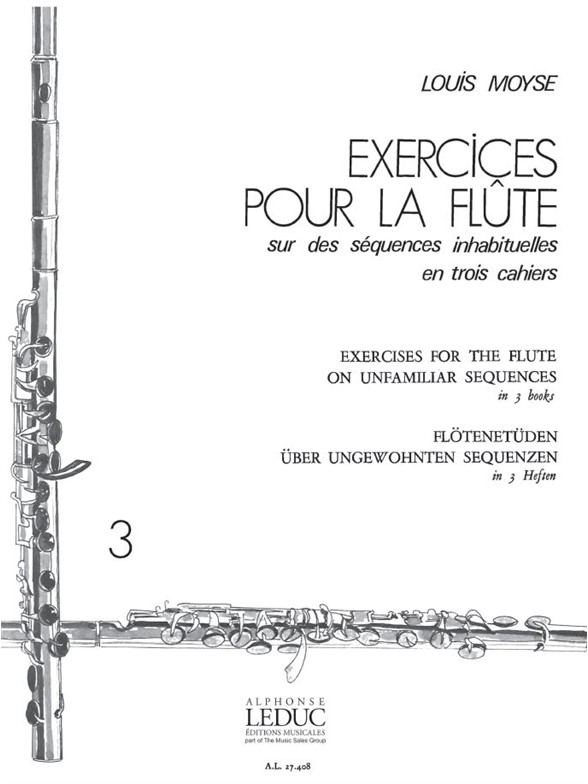 Louis Moÿse: Exercices sur des Séquences inhabituelles Vol.2, No.3 (Flute solo)