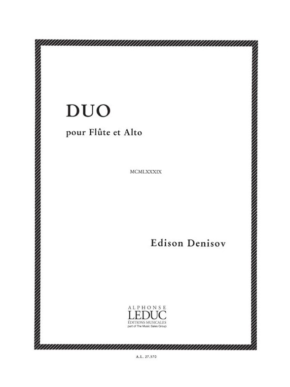 Edison Denisov: Duo (Flute & Viola)