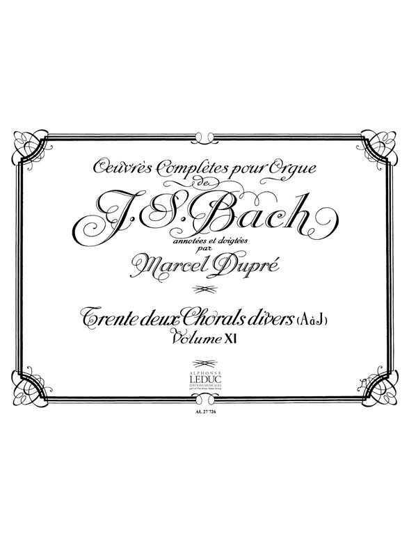 Johann Sebastian Bach: Organ Works Vol.11 (Organ)