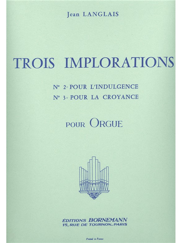 Jean Langlais: 3 Implorations No.2 & No.3 (Organ)