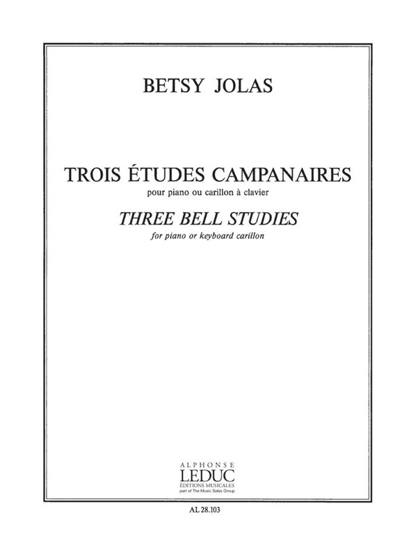 Betsy Jolas: 3 Etudes campanaires (Piano solo)