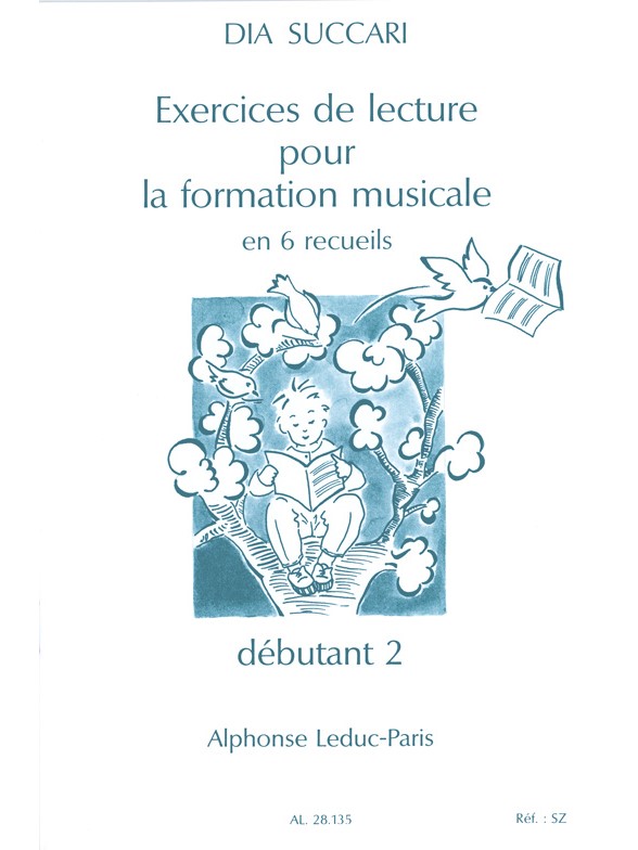 Succari Exercices De Lecture Pour La Formation Musicale Vol 2 Deb 2 Bk