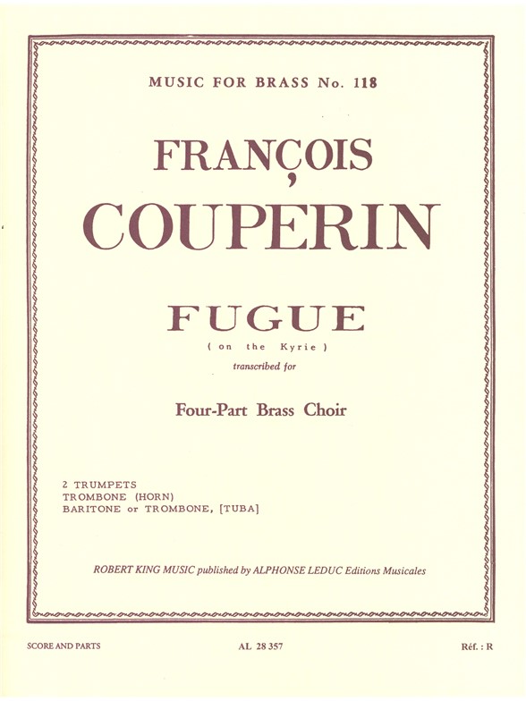 François Couperin: Fugue on 'Kyrie' (Quartet-Brass)