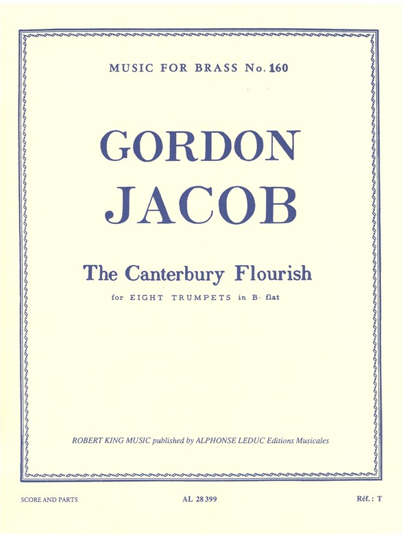 Gordon Jacob: The Canterbury Flourish (Trumpet Ensemble (5 or more))