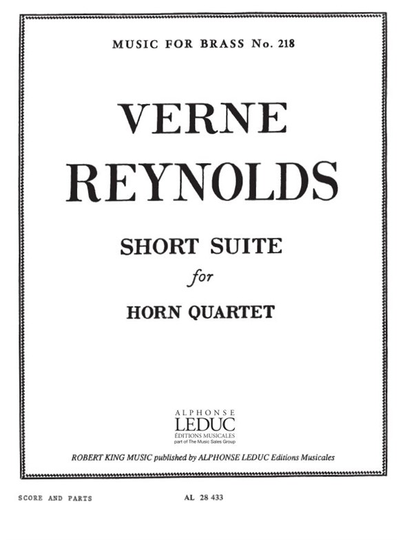 Verne Reynolds: Short Suite (Horns 4)