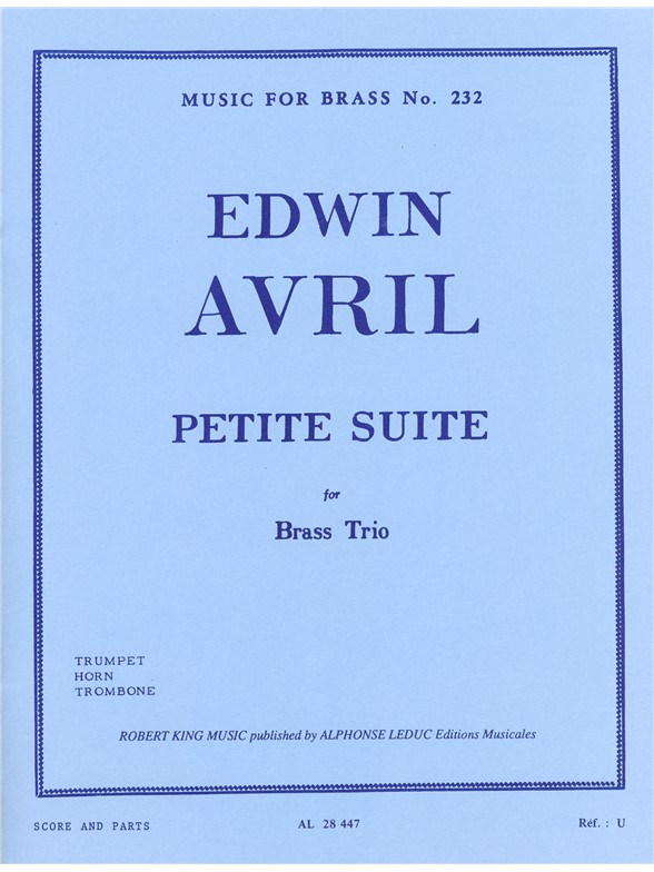 Mireille Avril: Petite Suite (Trio - Brass)